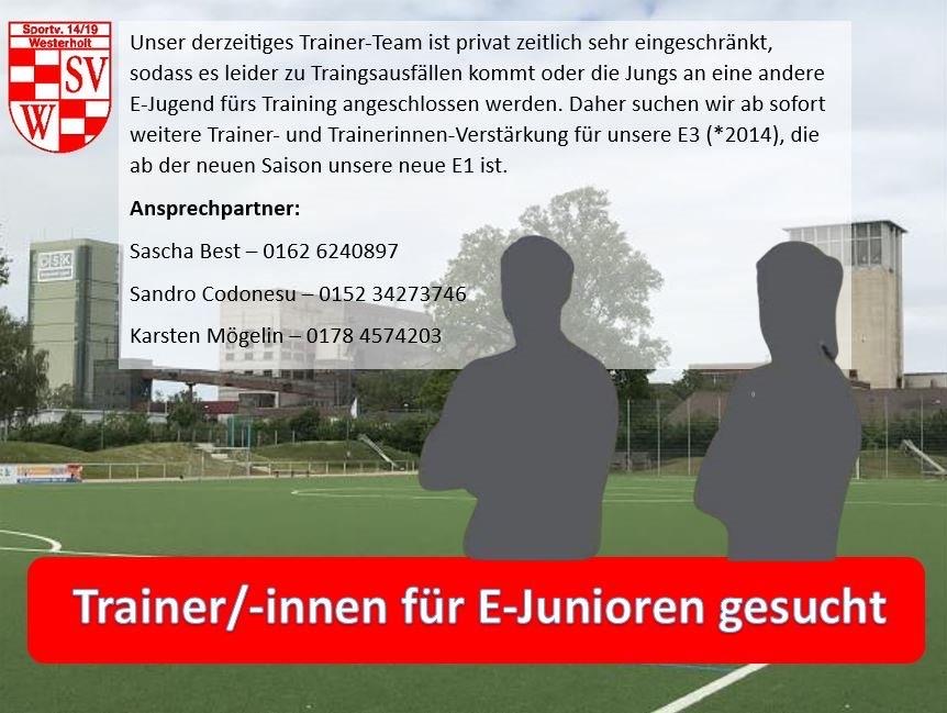 Trainer/in der E-Jugend